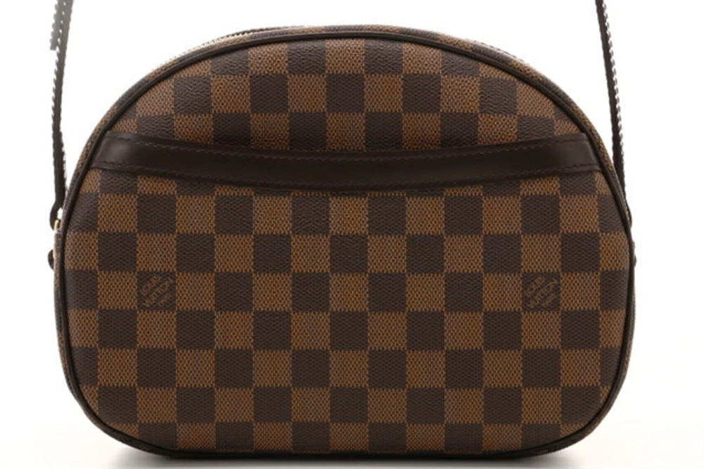 LOUIS VUITTON Shoulder Bag Blois Damier Brown